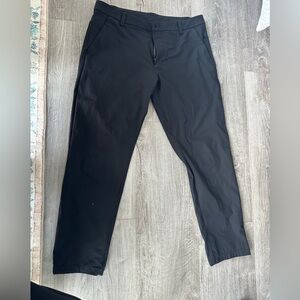 lululemon abc pants size 33 black men’s